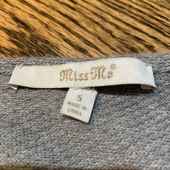 Miss Me laced short sleeve top size S - Picture 7 of 7